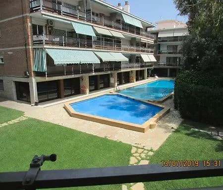 Apart.Con Piscina En Sitges Zona Residencial Exterior photo